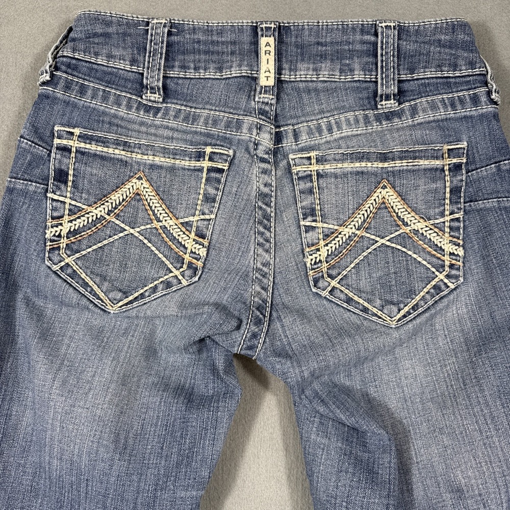 Ariat Women's Straight Leg Jeans in Light Blue Denim